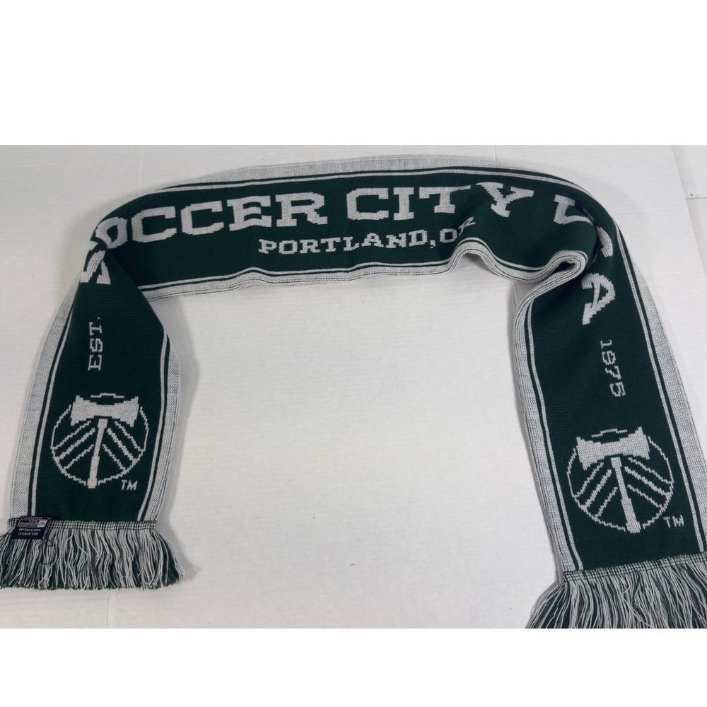 Portland Timbers Soccer Scarf‎ Unisex Green MLS Bloke Corp Streetwear Gorpcore